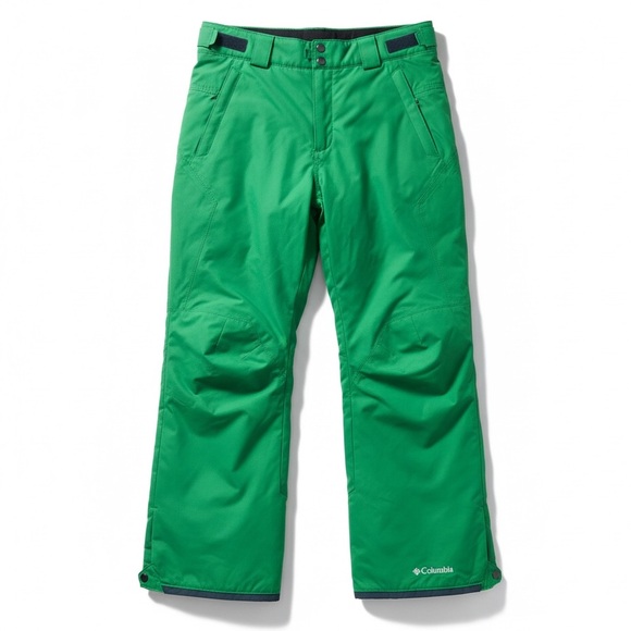 Columbia Pants - Columbia Omni-Tech Waterproof Ski Pants Insulated Winter Snow Outdoor Green S
